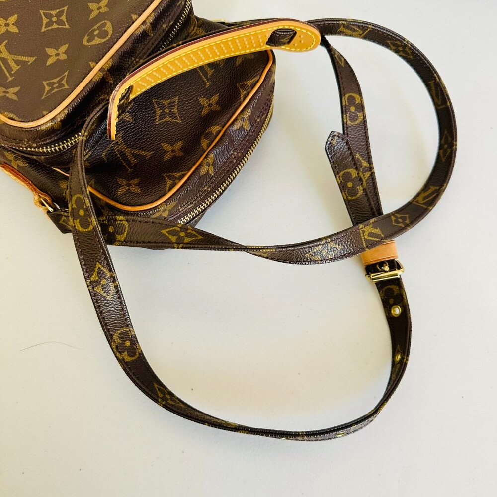 LOUIS VUITTON MONOGRAM CANVAS AMAZONE CROSSBODY BAG TH1020 - Picture 9 of 16